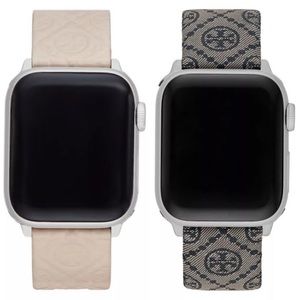 Tory Burch Apple Watch Bands, Leather/Jacquard